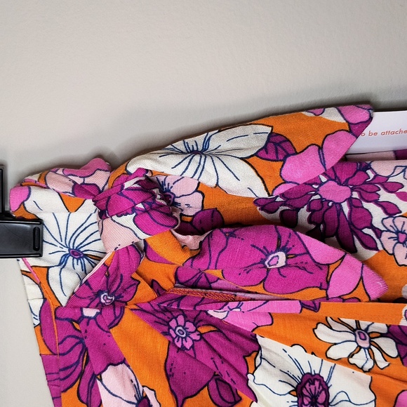 Modcloth "Come On Surfing Baby" Faux Wrap Midi Skirt - Picture 7 of 9